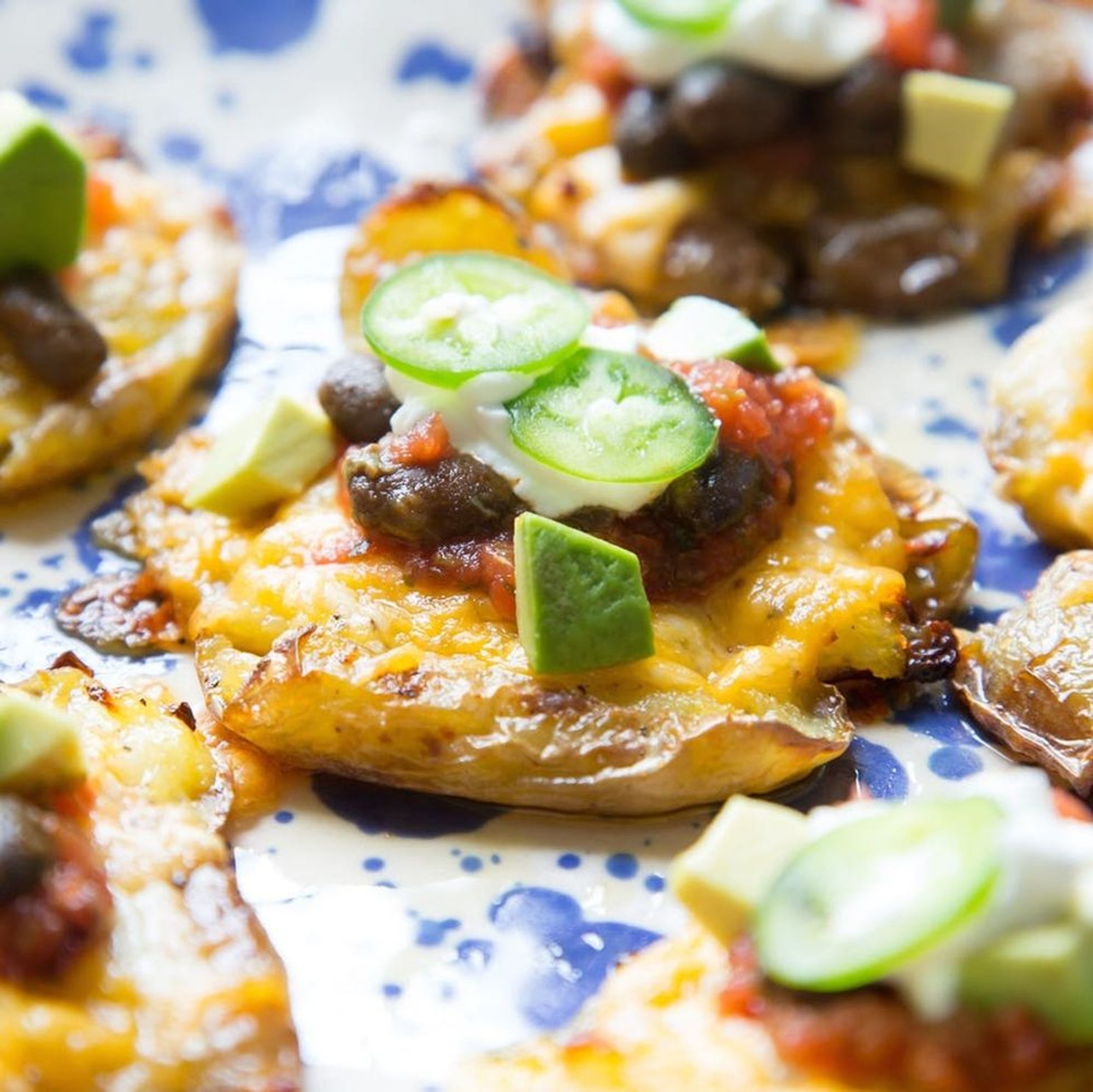 Who Needs Tortilla Chips? Smashed-Potato Nachos, Coming Right Up