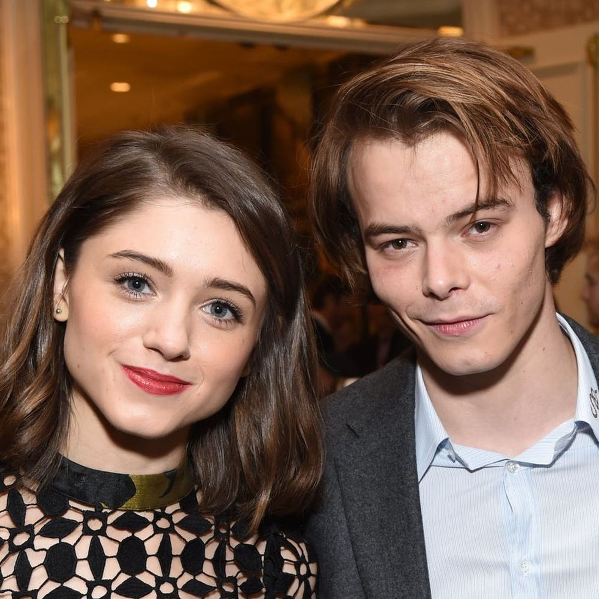 “Stranger Things” Stars Charlie Heaton and Natalia Dyer Were Spotted