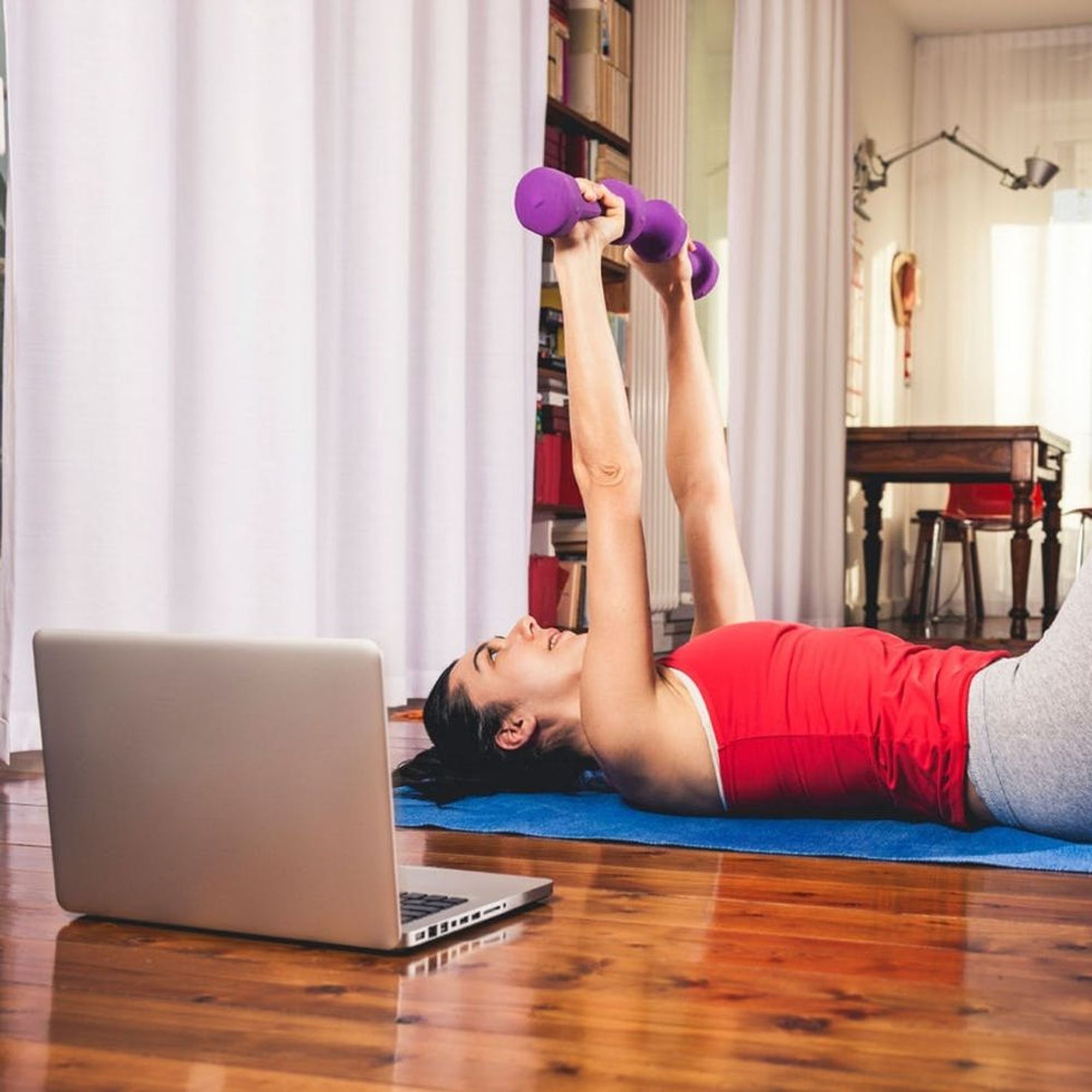 7 Indoor Workouts to Beat Rainy Days Brit + Co