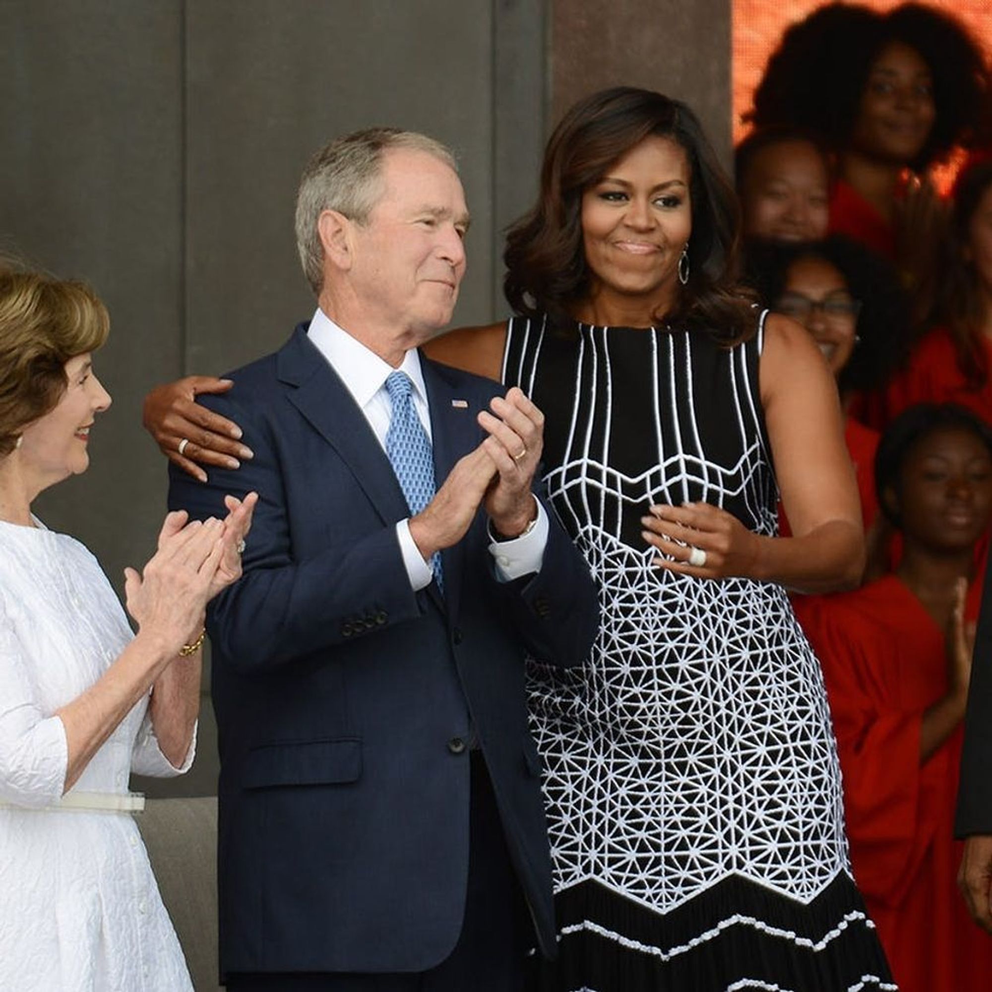 George W. Bush Reveals the Deets About His Friendship With Michelle ...