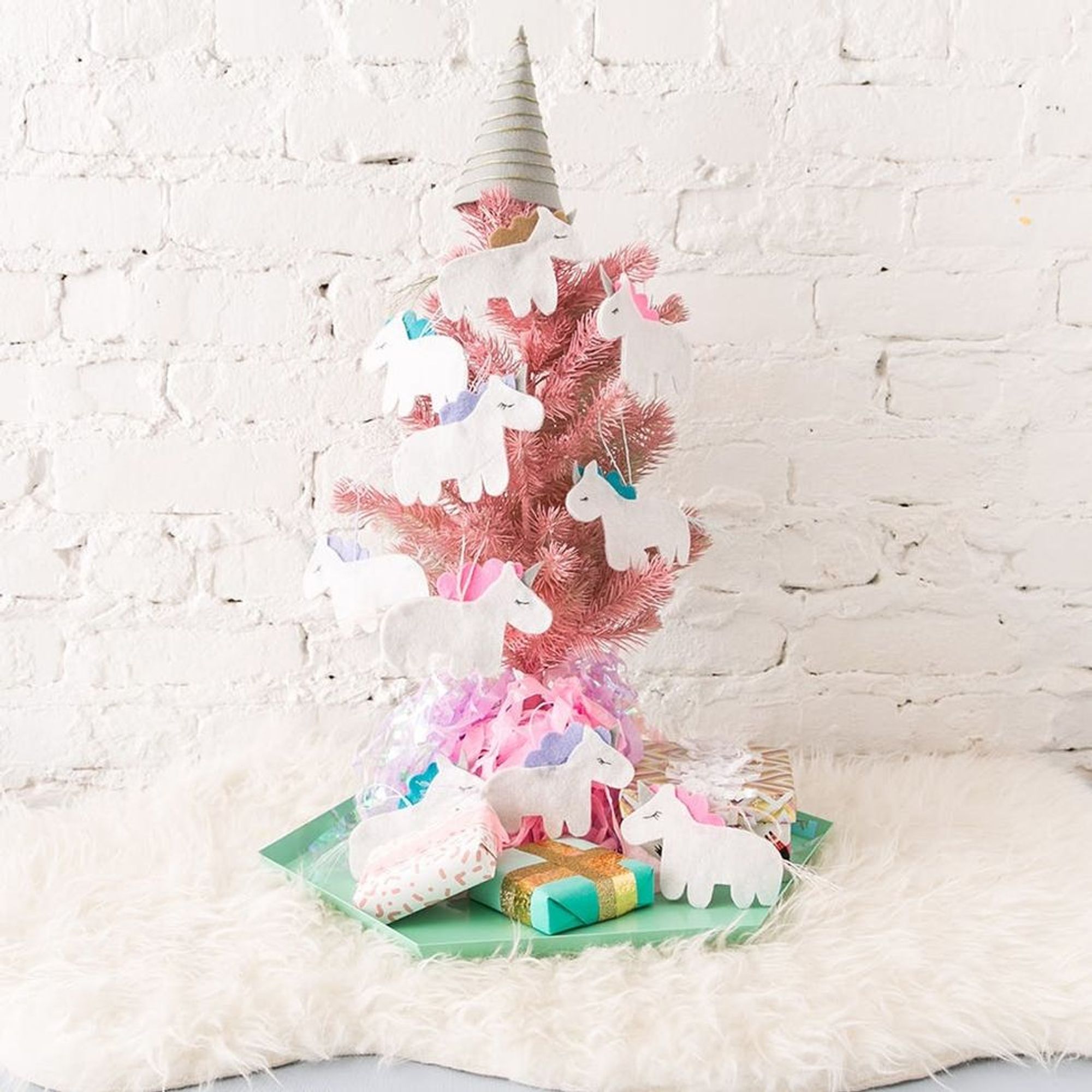 Make the Most Magical Unicorn Tree of All Time Brit + Co