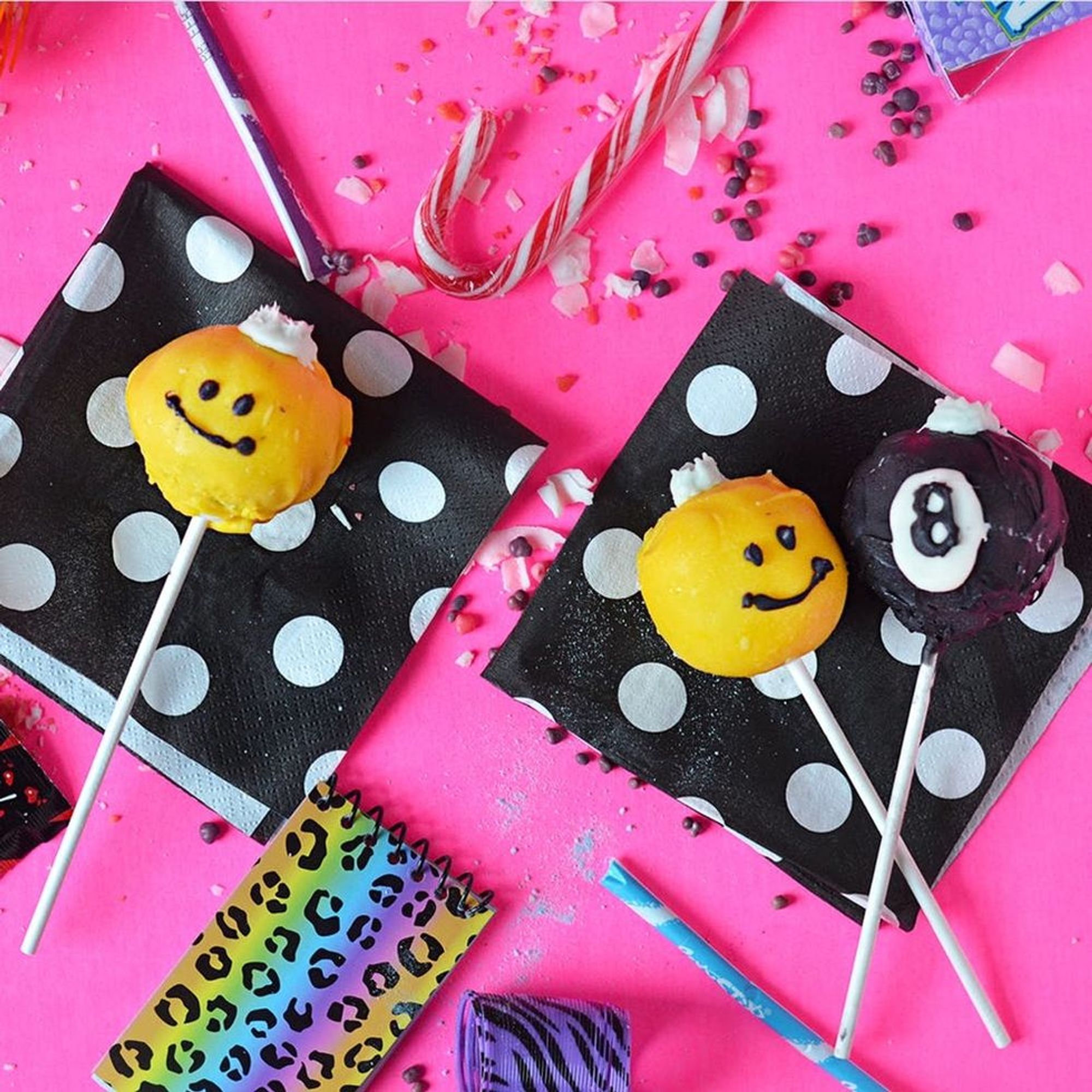 Make Theis Totally Rad ’90s Cake Pops Recipe for All the Nostalgia Vibes - Brit + Co