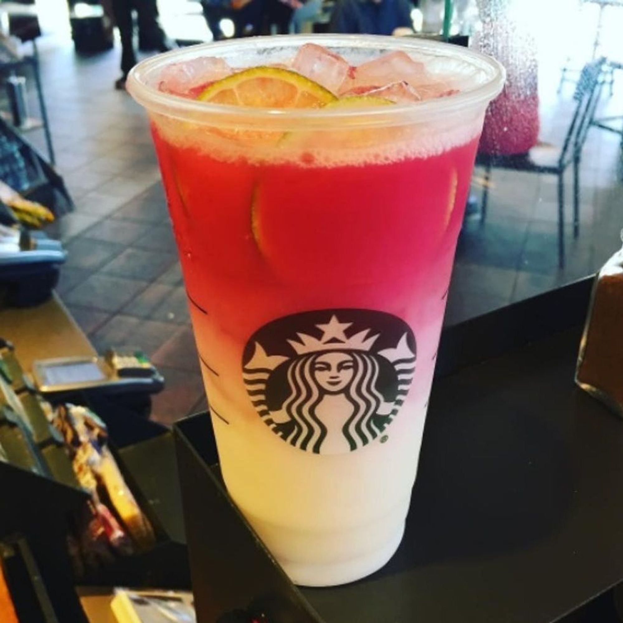 Who created the pink drink at starbucks