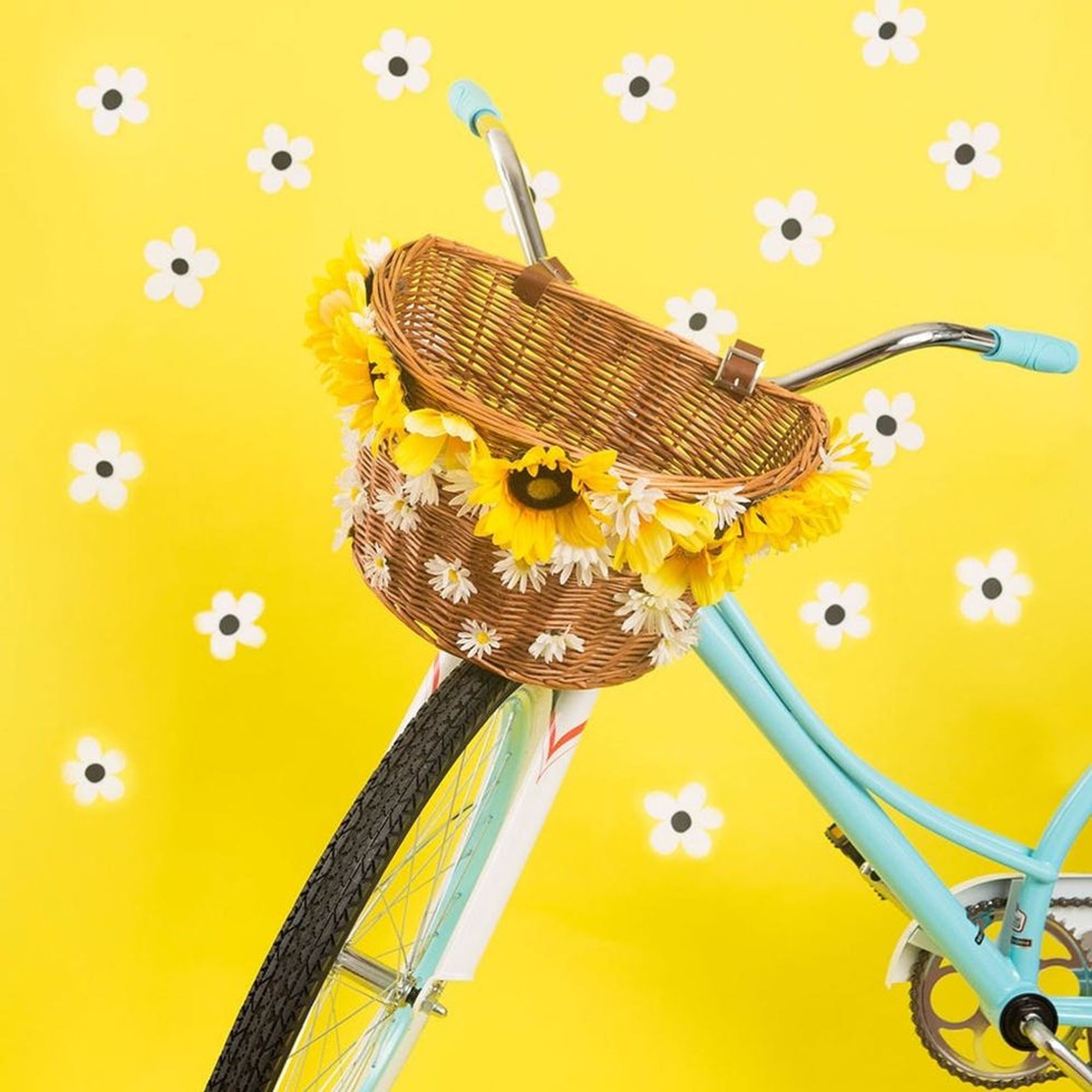 Ride in Style With This 30Minute Flower Bike Basket DIY Project Brit