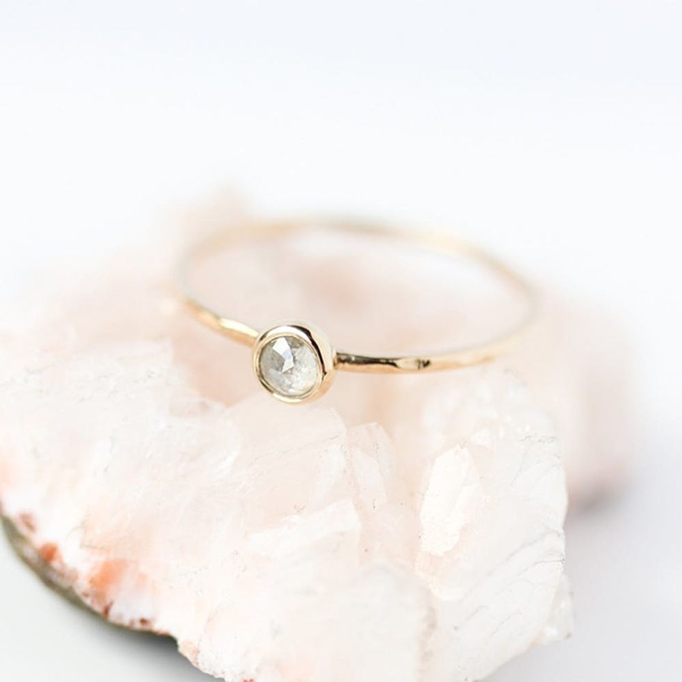 best minimalist engagement rings