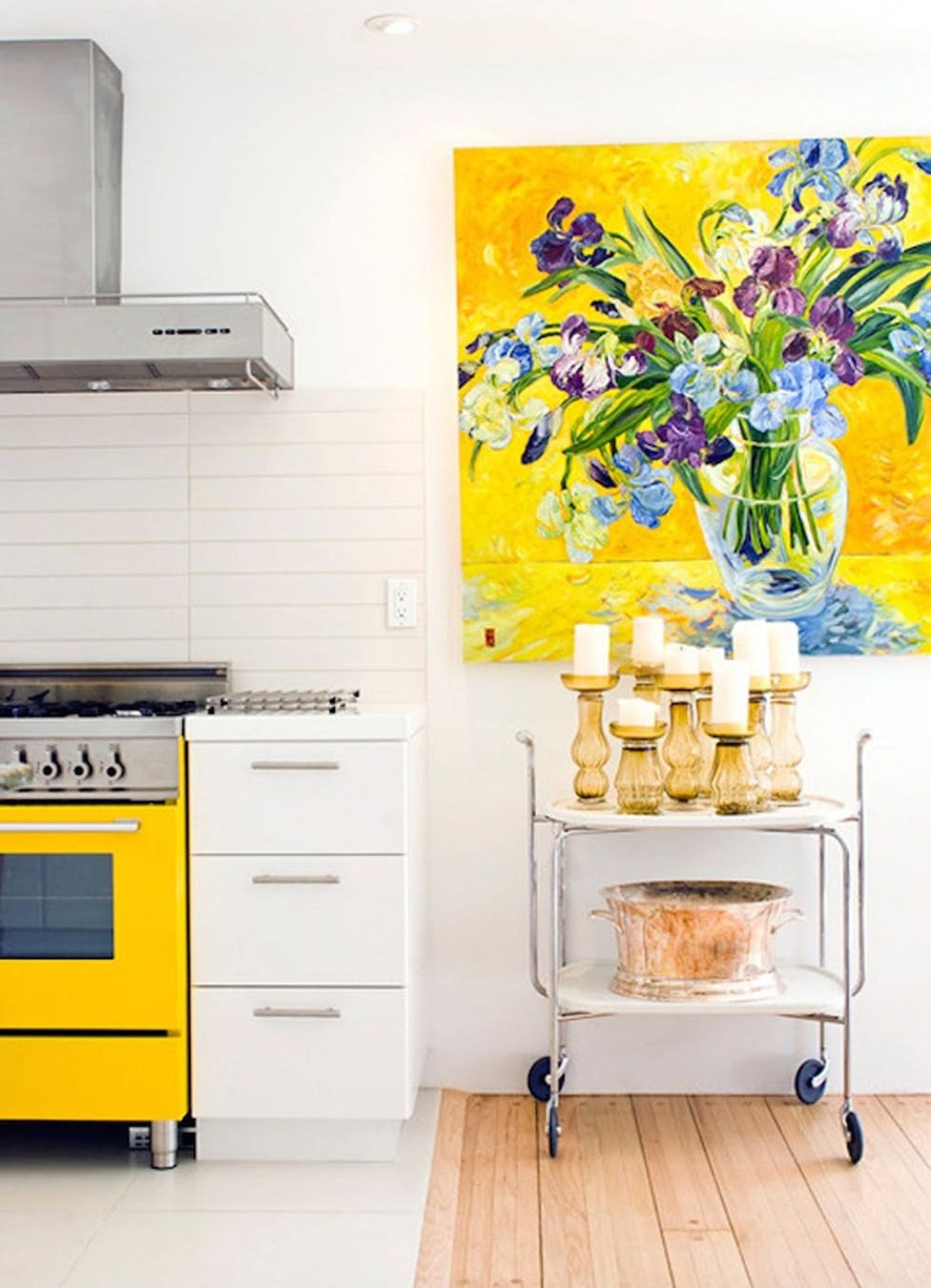 15 Bright Yellow Kitchens That Will Make You Smile - Brit + Co