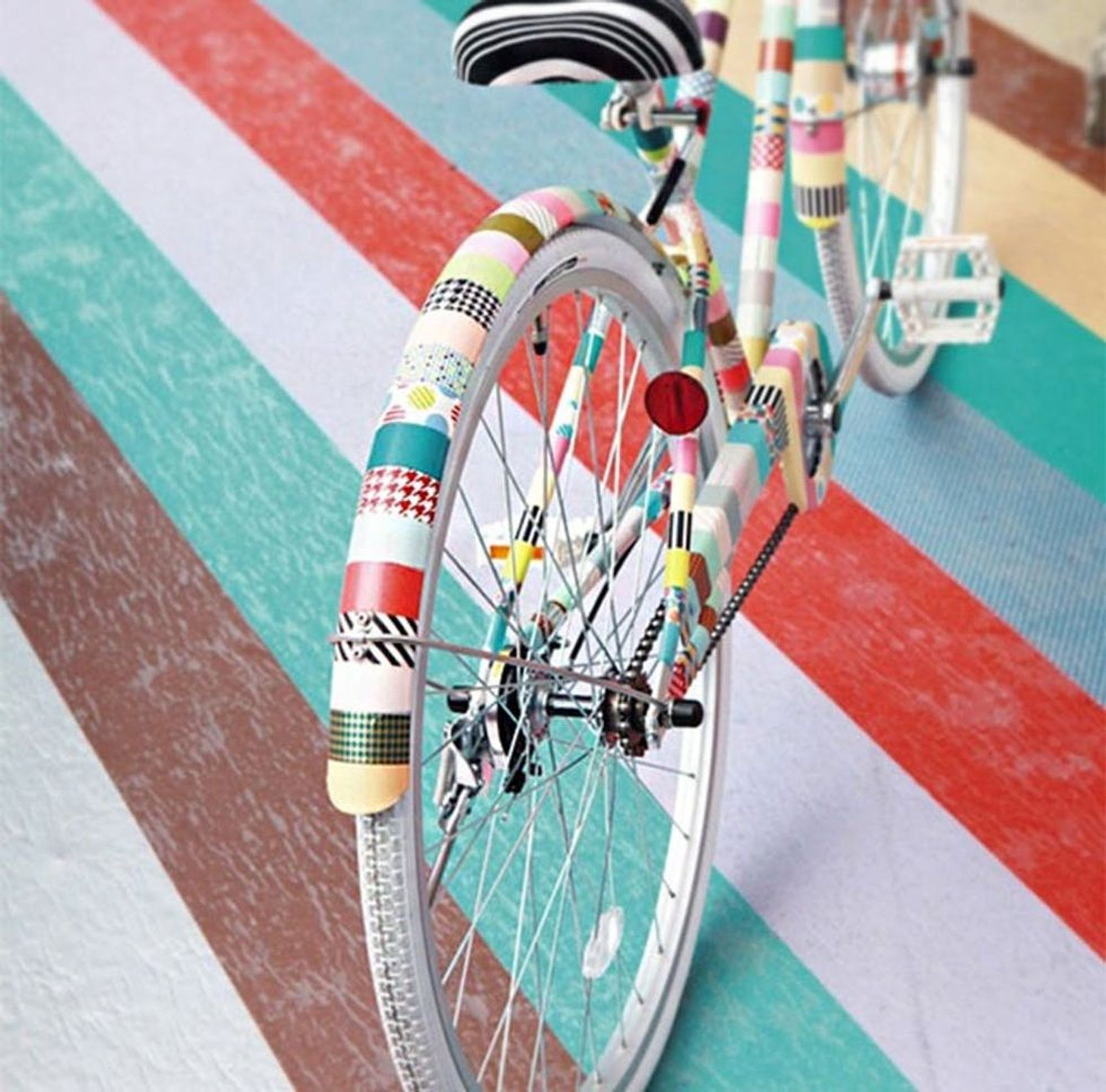 diy bike pogies