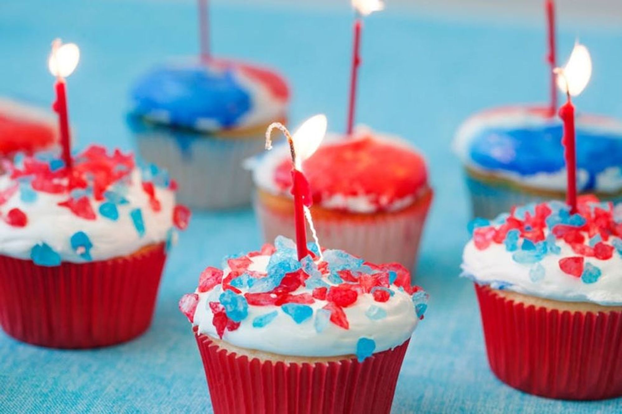 Celebrate the 4th of July with Our Firecracker Cupcakes