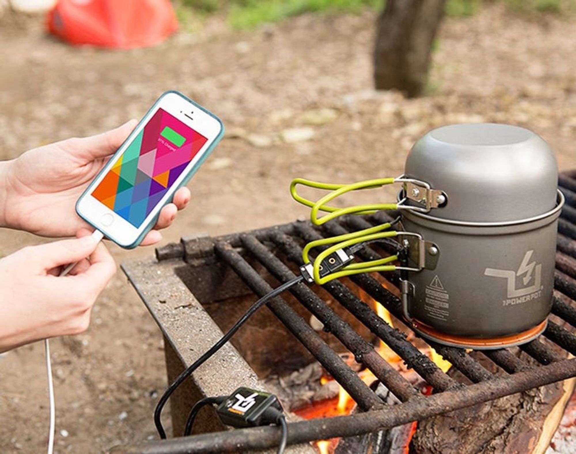 Now You Can Use a Campfire to Charge Your Phone Brit + Co