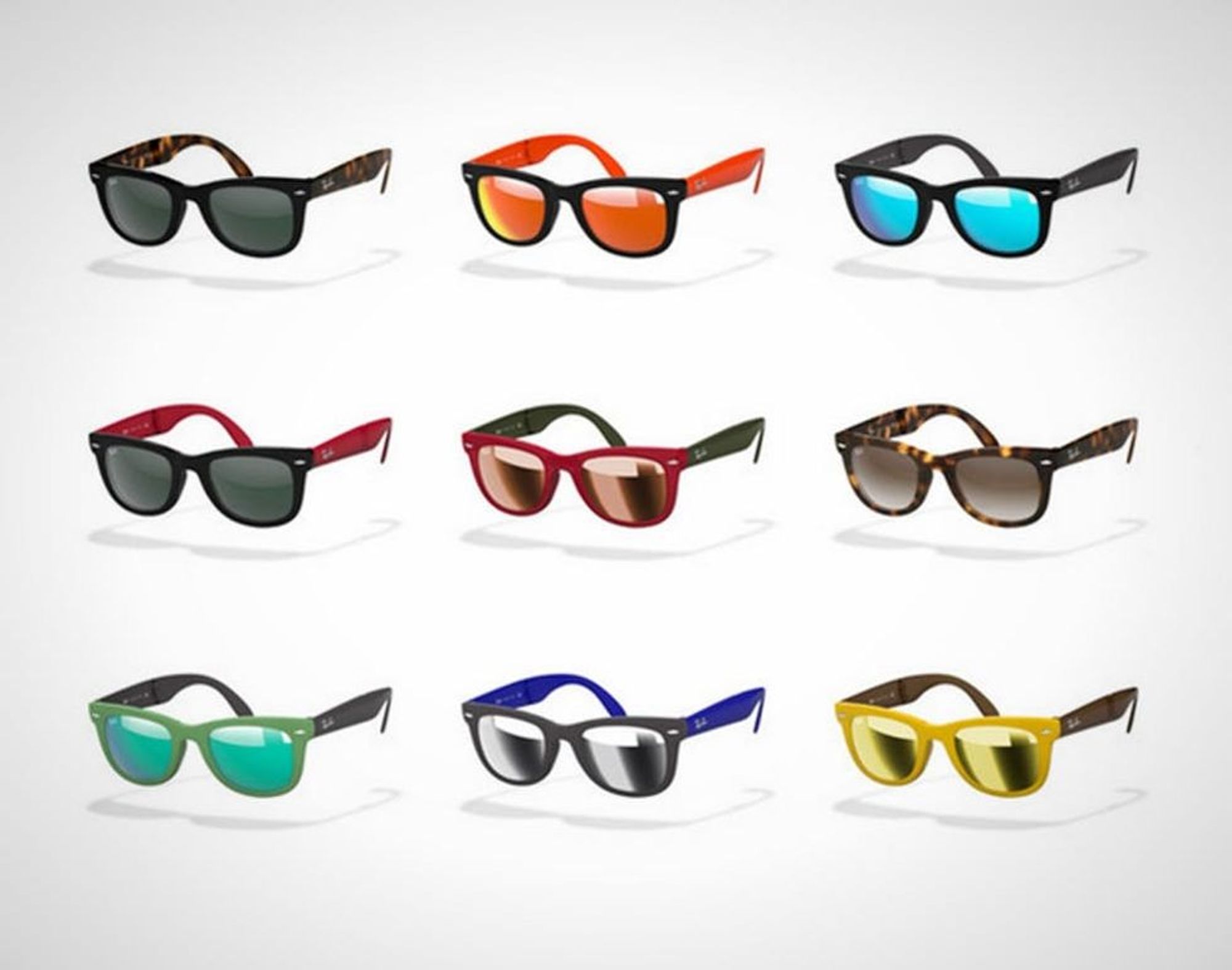 This App Lets You Customize Your RayBan Sunglasses Online Brit + Co