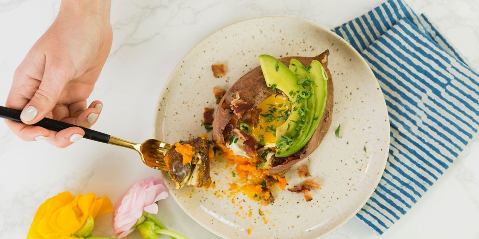 This Sweet Potato Egg Boat Recipe Will Fuel You All Dang Day (Well ...