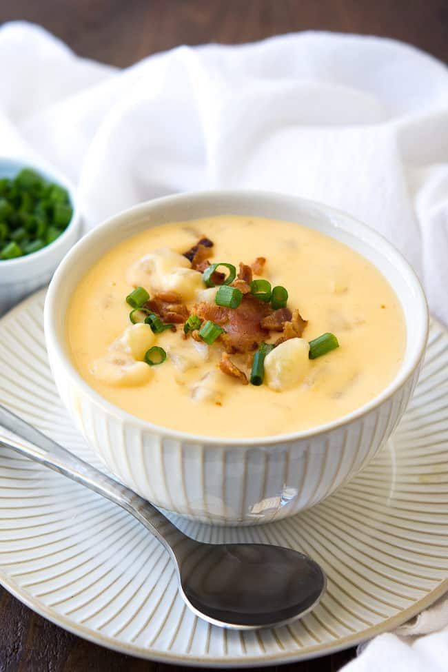 chessy potato soup cream cheese