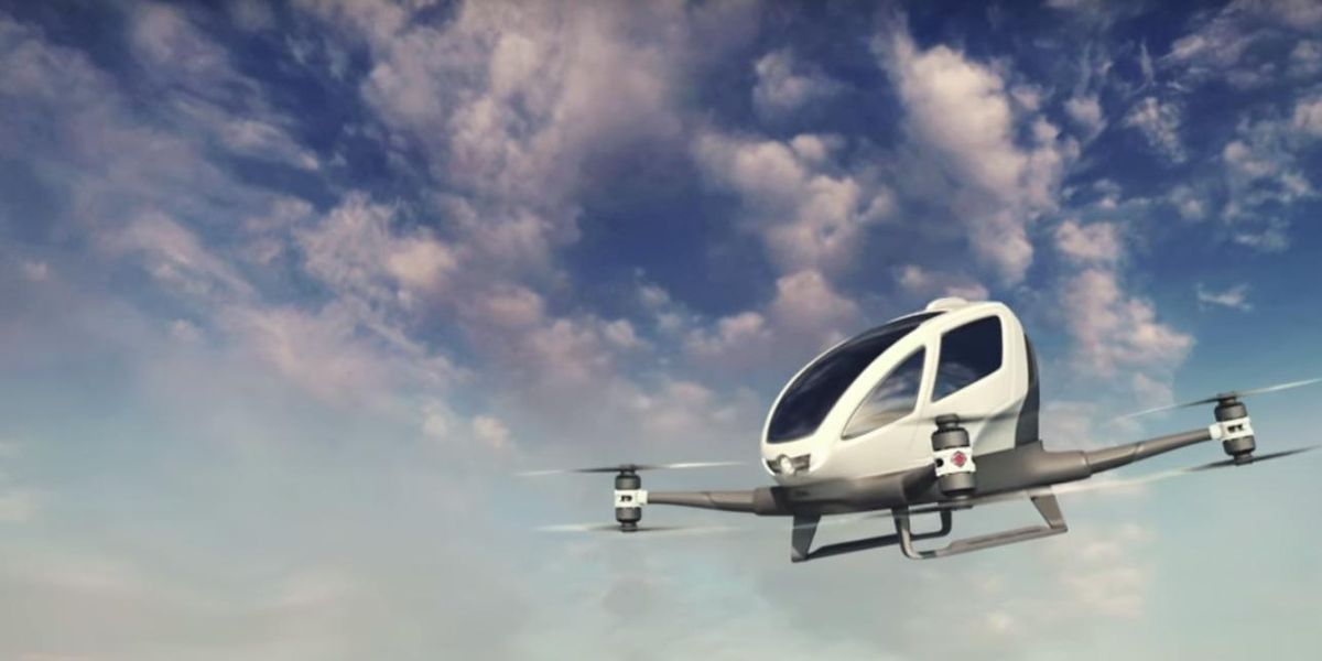 Passenger Drone EHang To Test In Nevada - Gearbrain