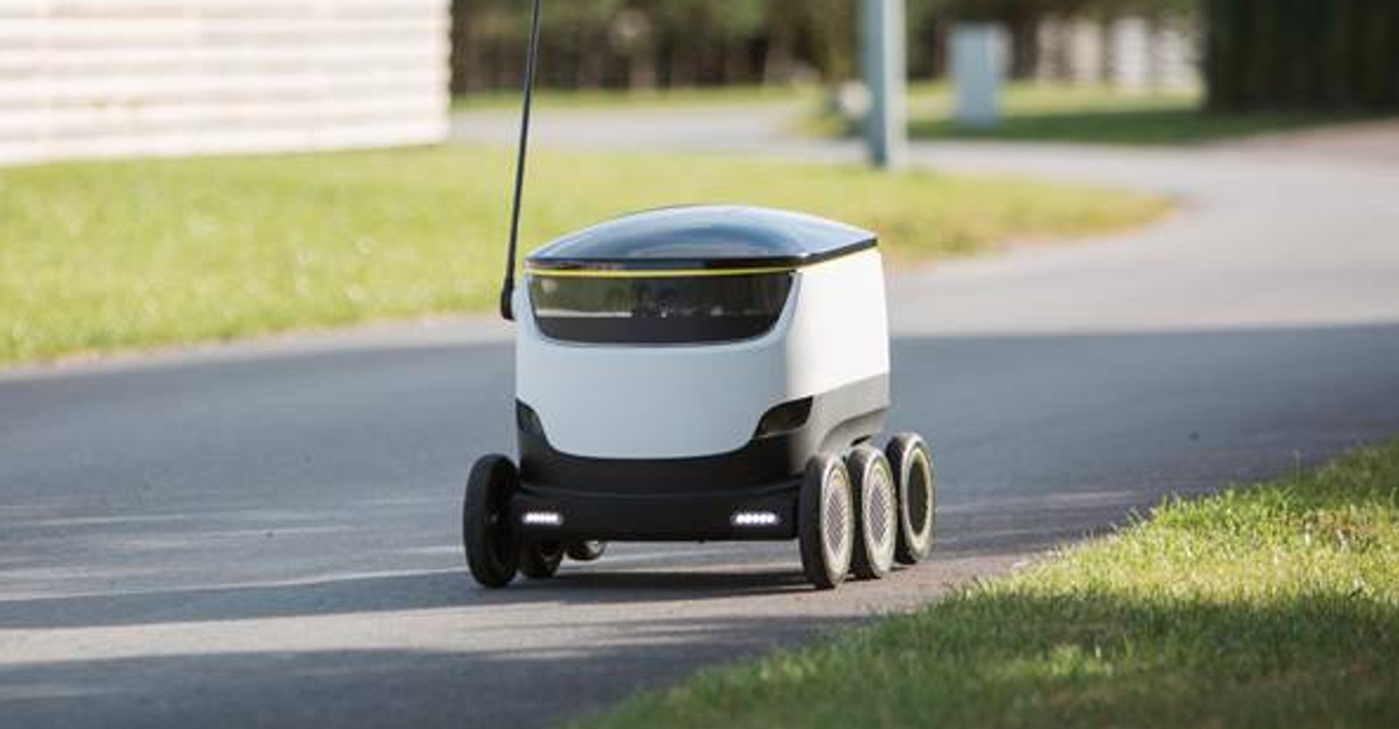 University students get ondemand food delivery robots Gearbrain