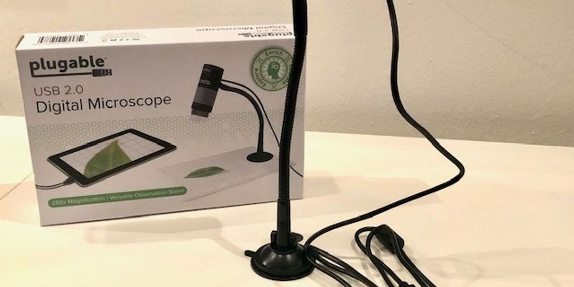 Plugable USB 2.0 Digital Microscope, best for young students Gearbrain