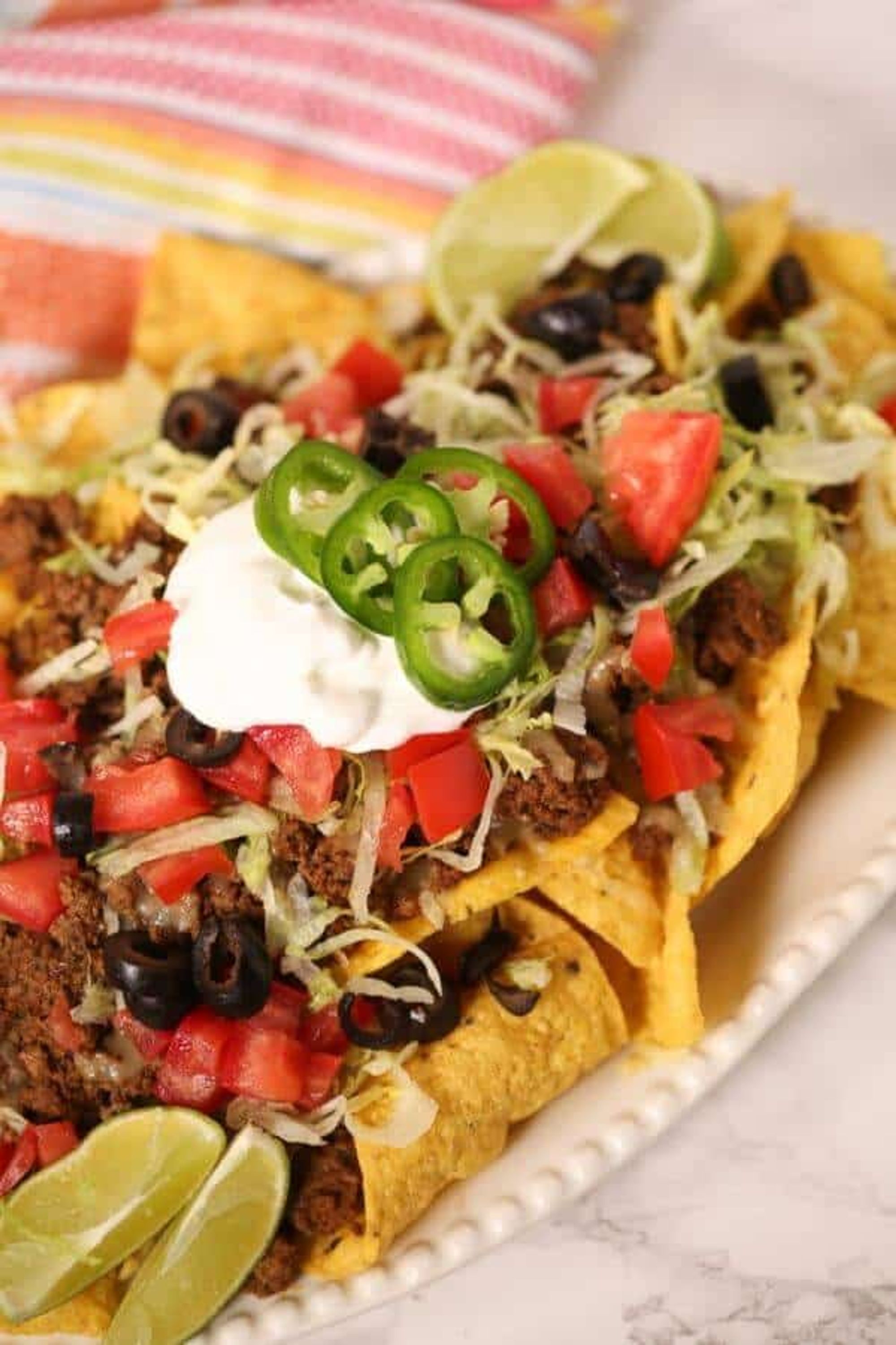 Beef Sausage Loaded Nachos My Recipe Magic