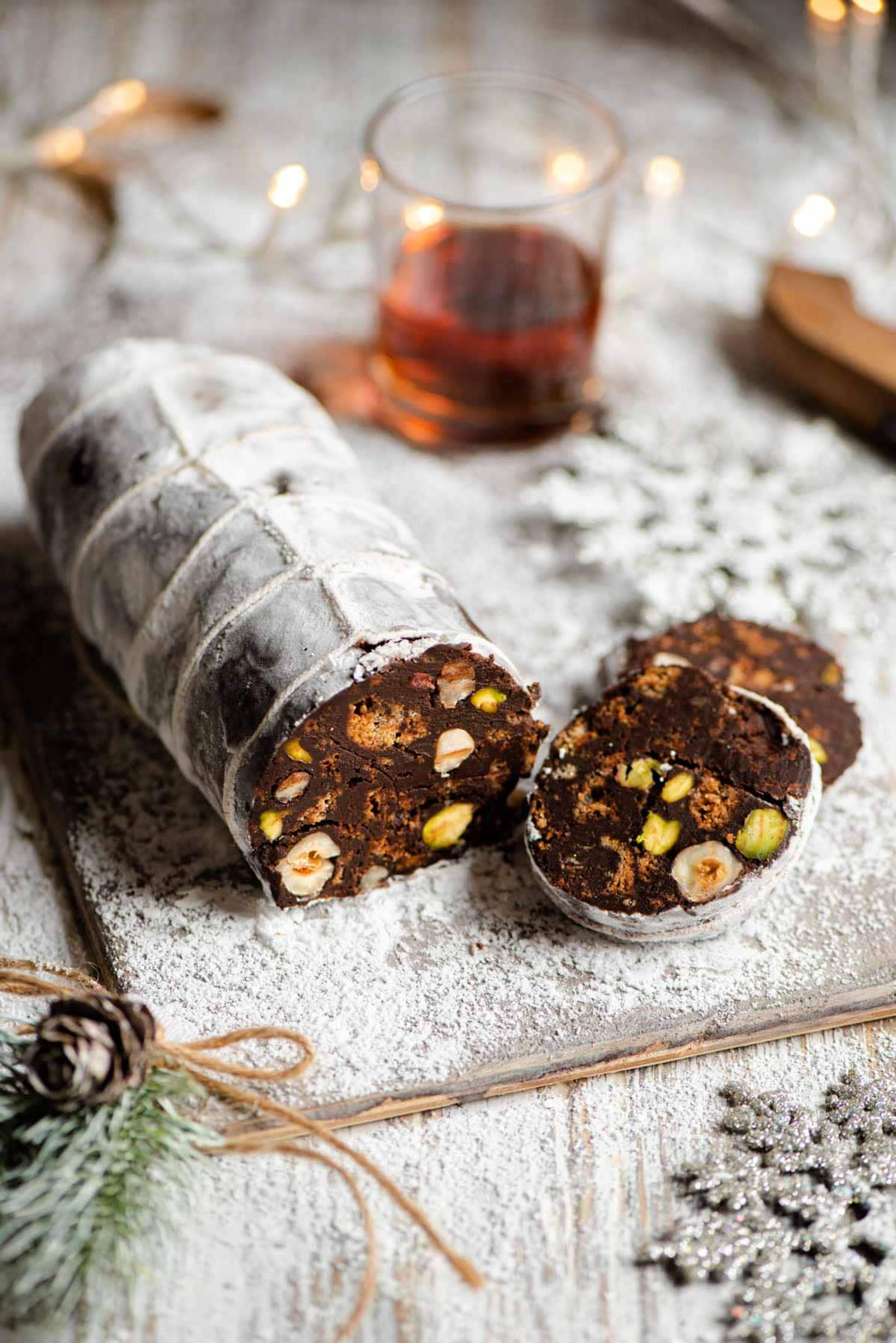 Chocolate Salami (Salame di Cioccolato) My Recipe Magic