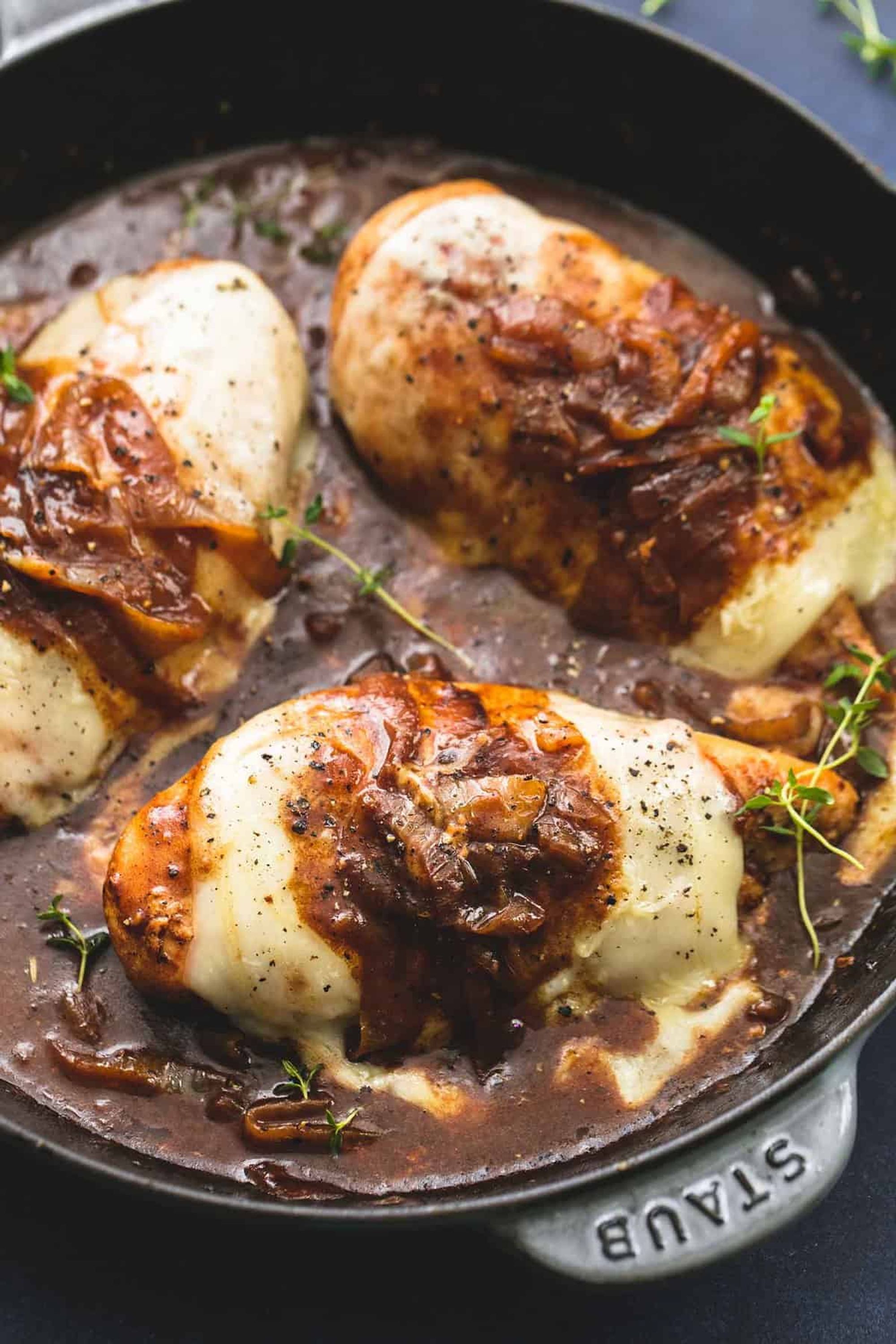French Onion Chicken | Creme De La Crumb - My Recipe Magic