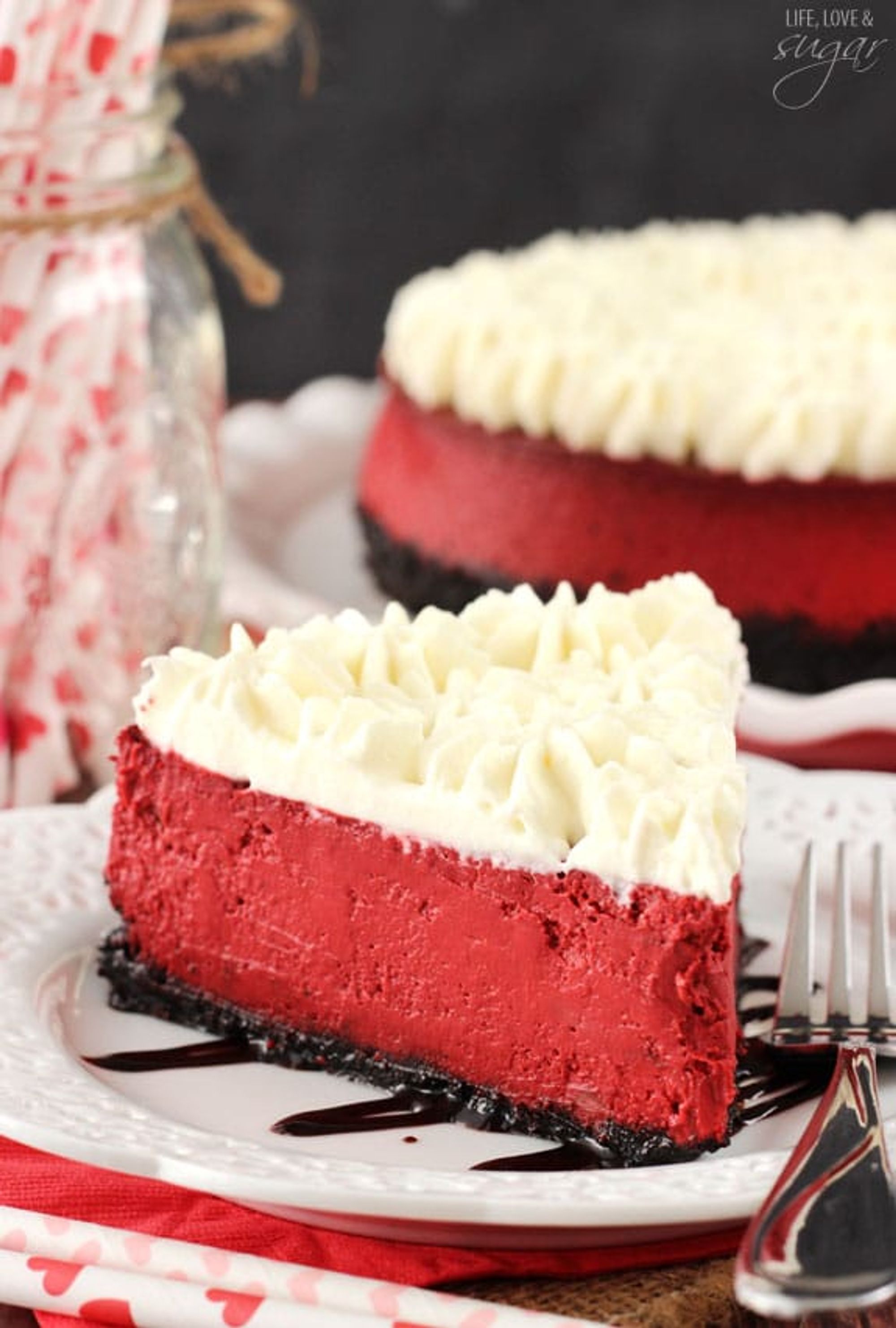 Red Velvet Cheesecake Life Love and Sugar My Recipe Magic