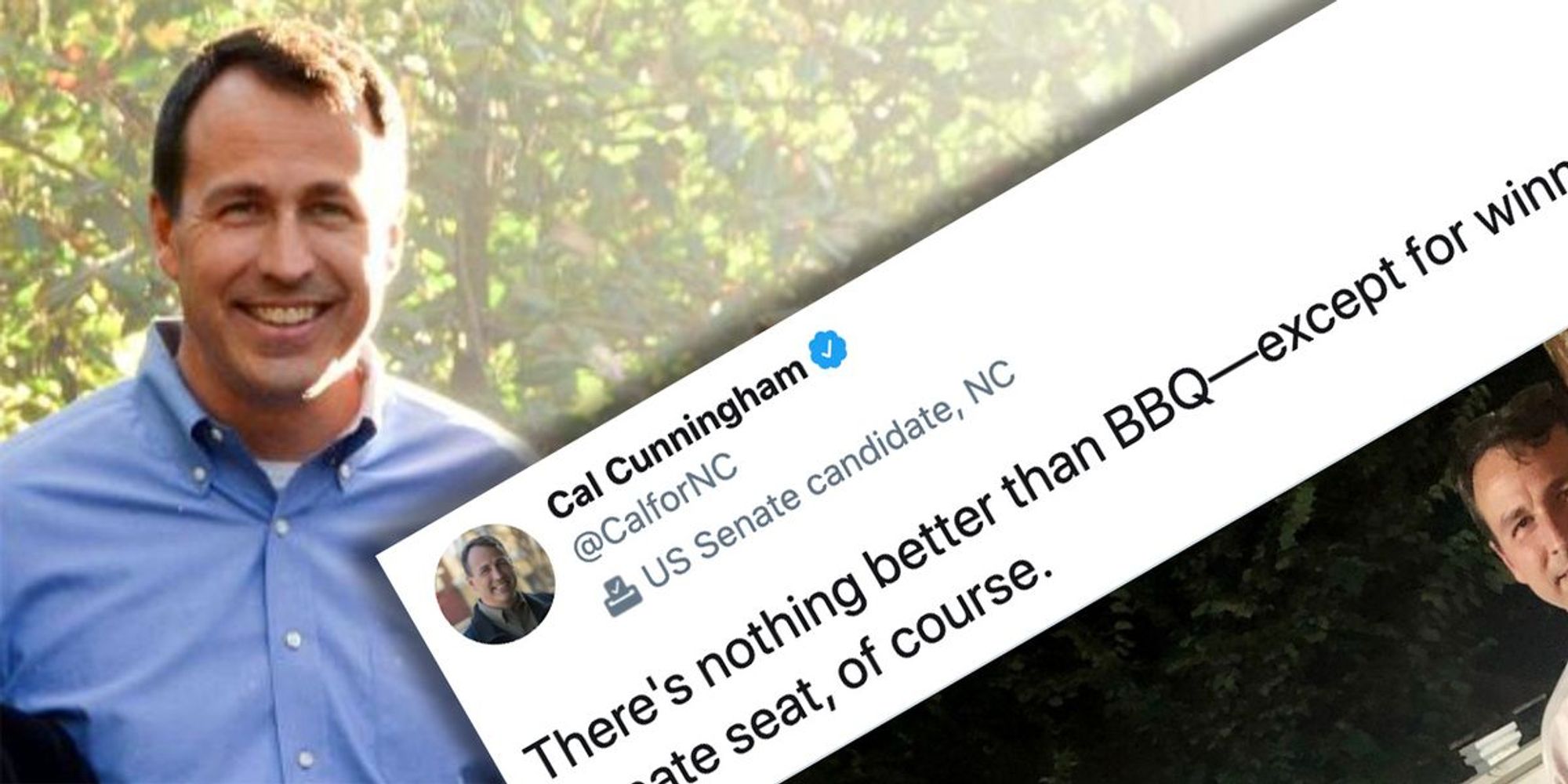 Democrat Cal Cunningham Posted an Odd BBQ Picture - Louder With Crowder
