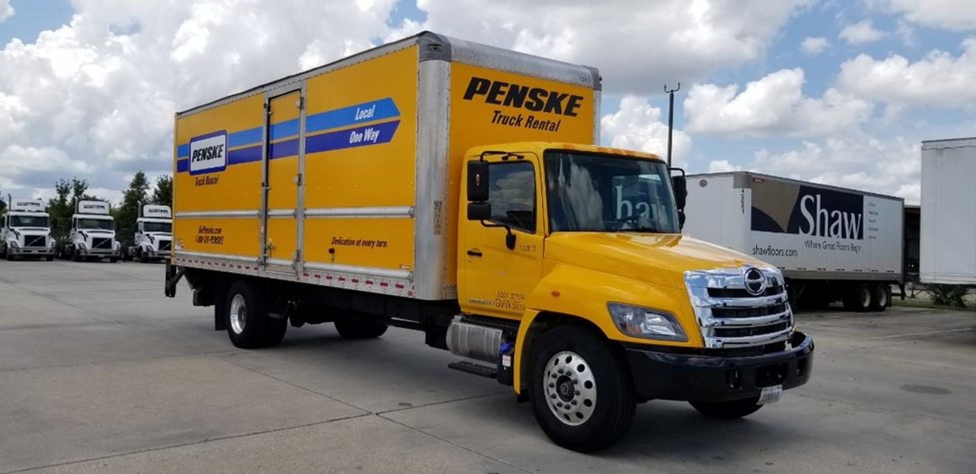 Used 2016 Hino Truck Medium Duty Box Truck Unit 132615 Penske Used Trucks