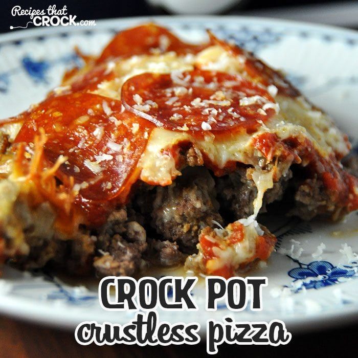 Crock Pot Crustless Pizza Recipes That Crock My Recipe Magic Img 