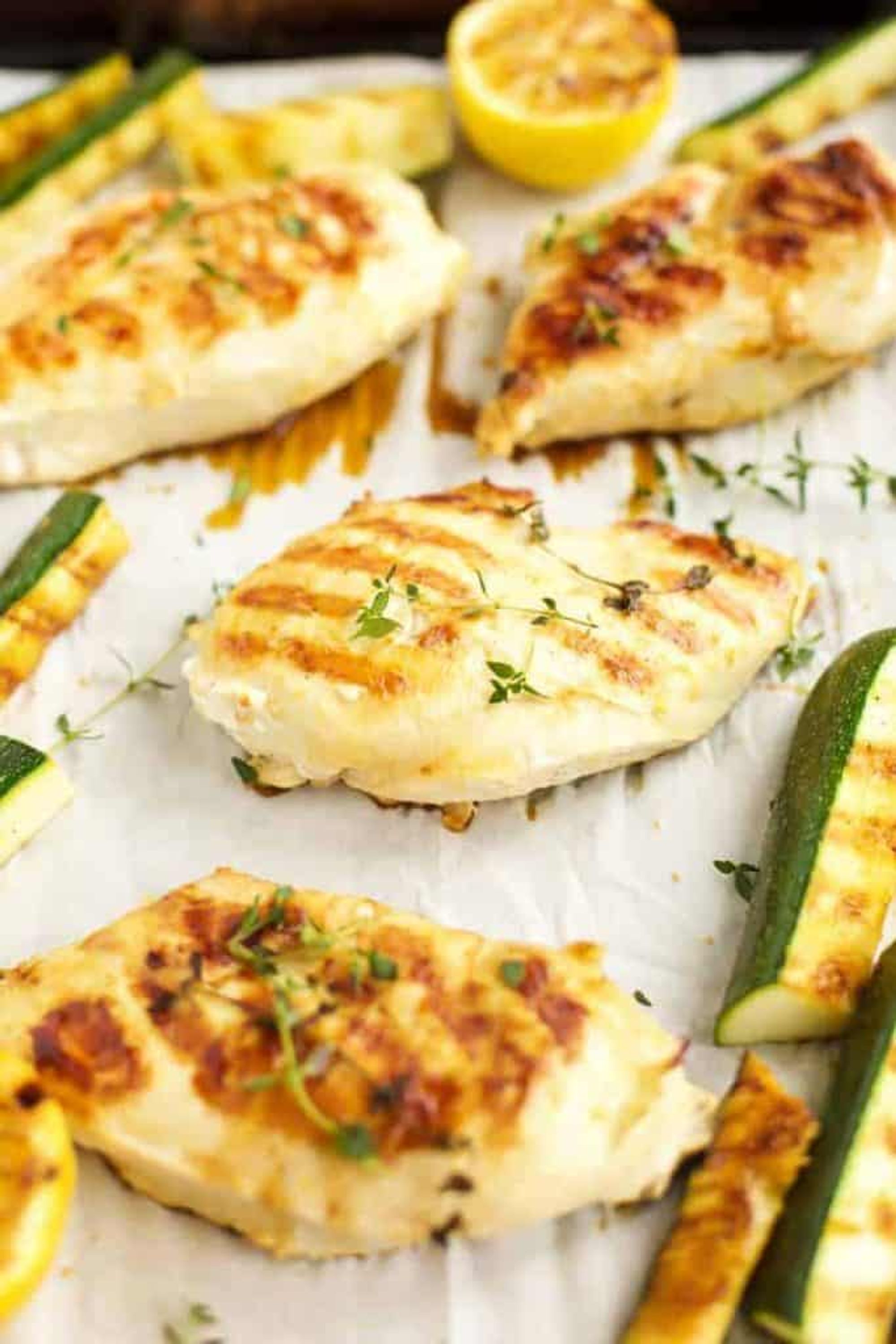 Grilled Lemon Thyme Chicken - My Recipe Magic