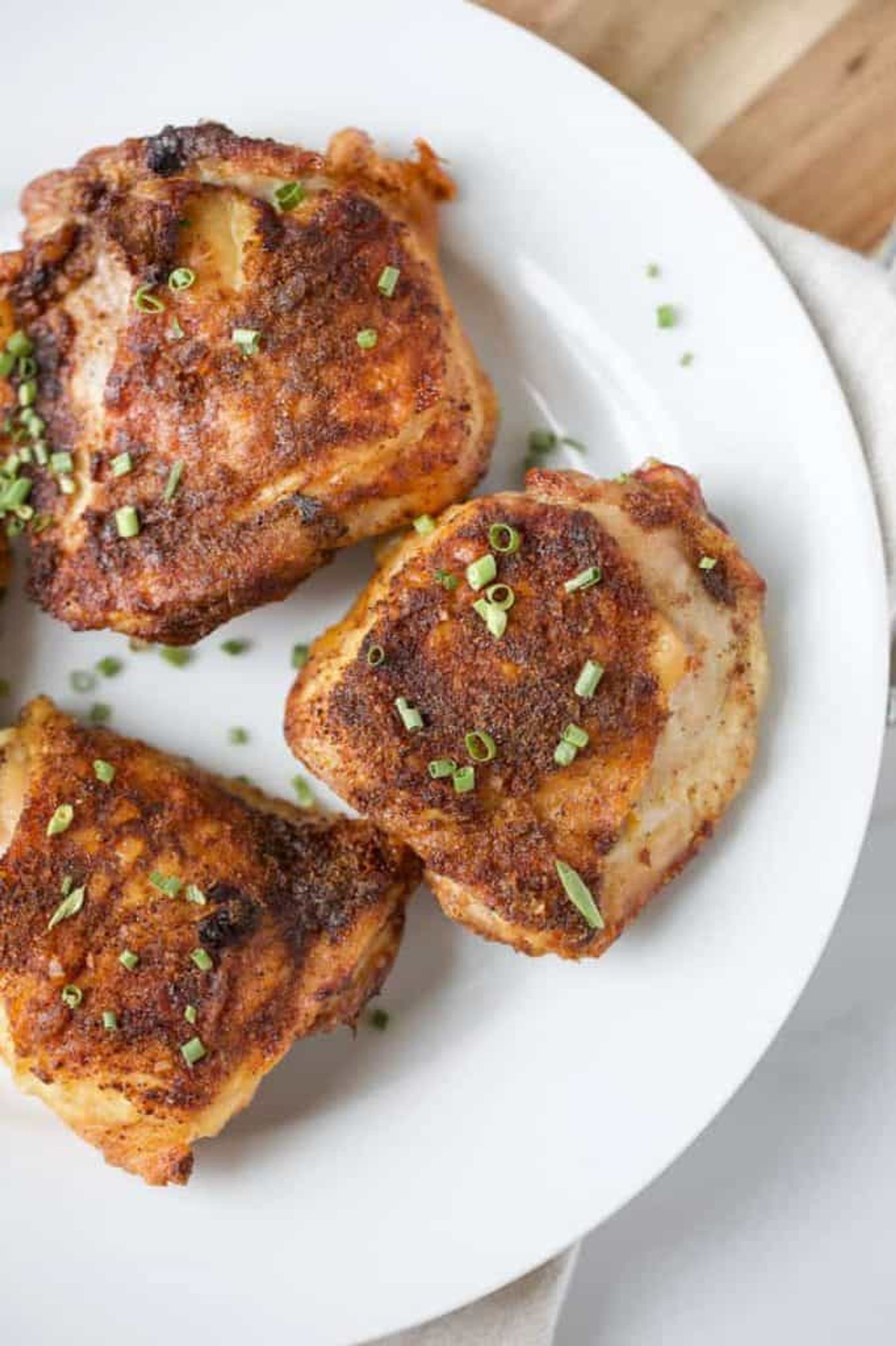 Air Fryer Chicken Thighs · Seasonal Cravings My Recipe Magic