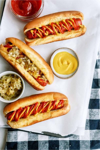 Air Fryer Hot Dogs