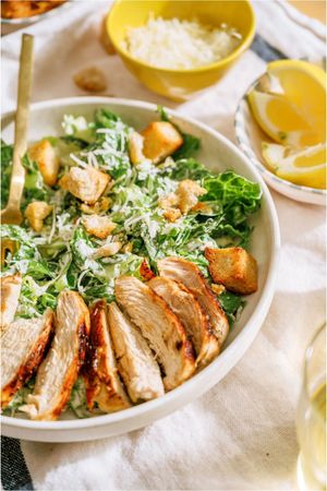 Grilled Chicken Caesar Salad