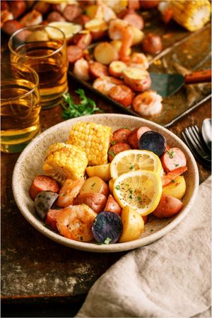 Sheet Pan Shrimp Boil