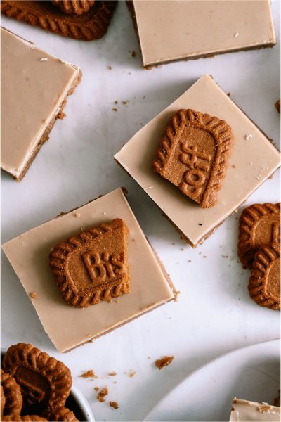 No Bake Biscoff Bars