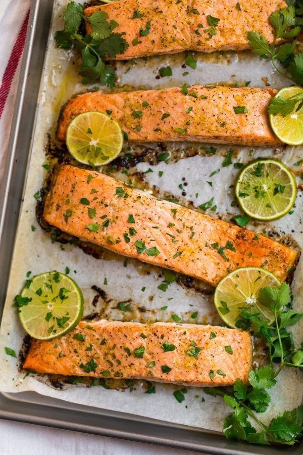 Whole30 Baked Salmon With Creamy Avocado Sauce - My Recipe Magic