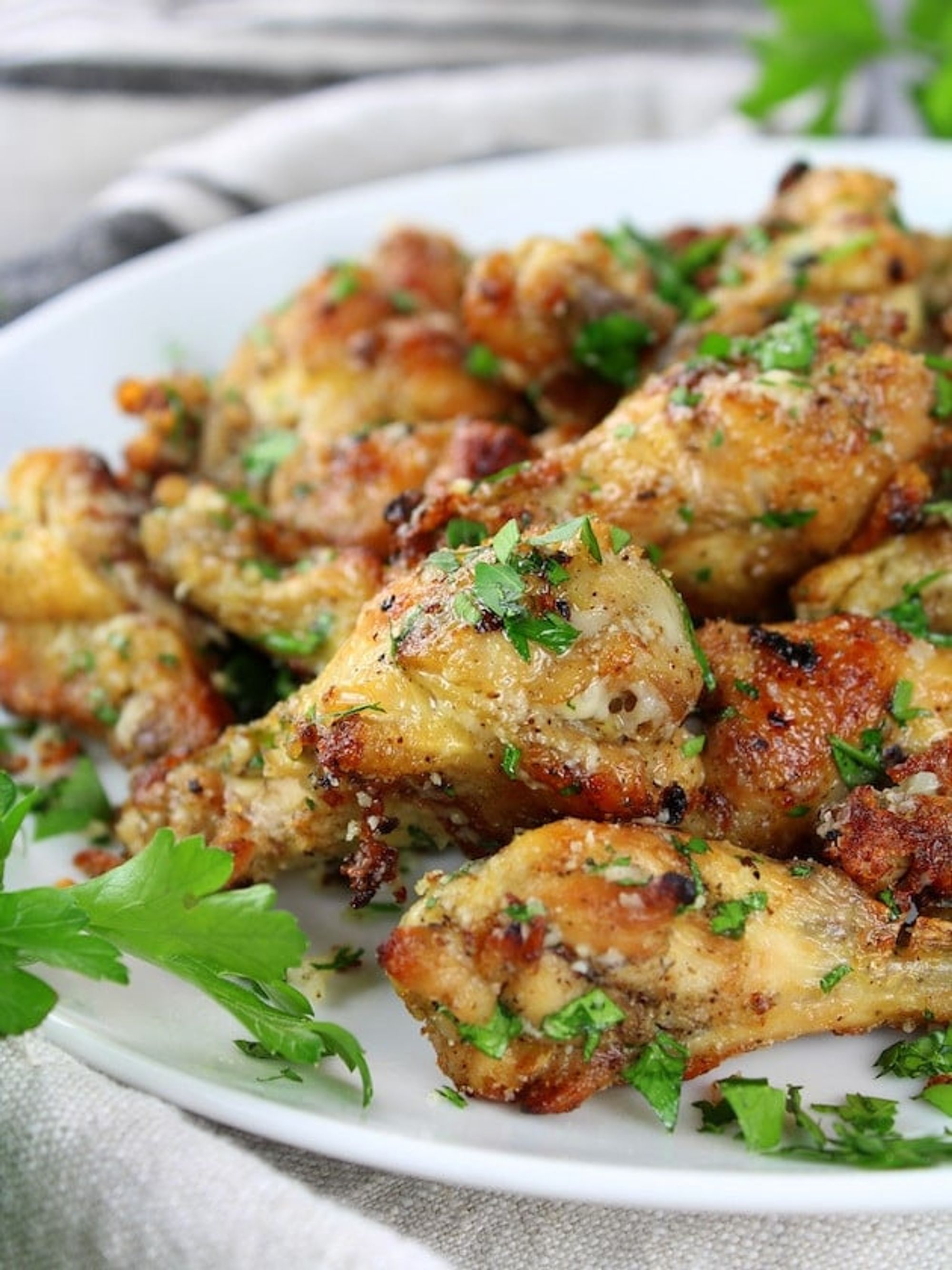 Instant Pot Garlic Parmesan Chicken Wings | Taste And See ...