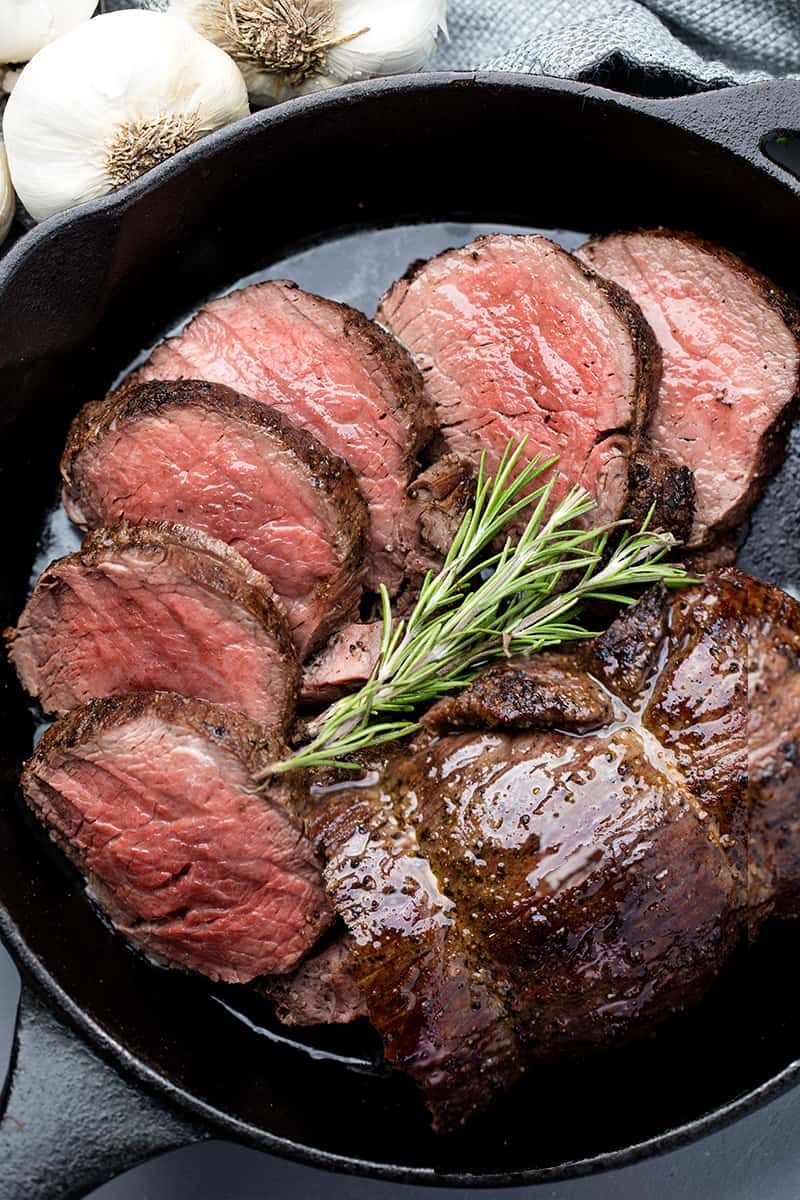 Garlic Brown Butter Beef Tenderloin - My Recipe Magic