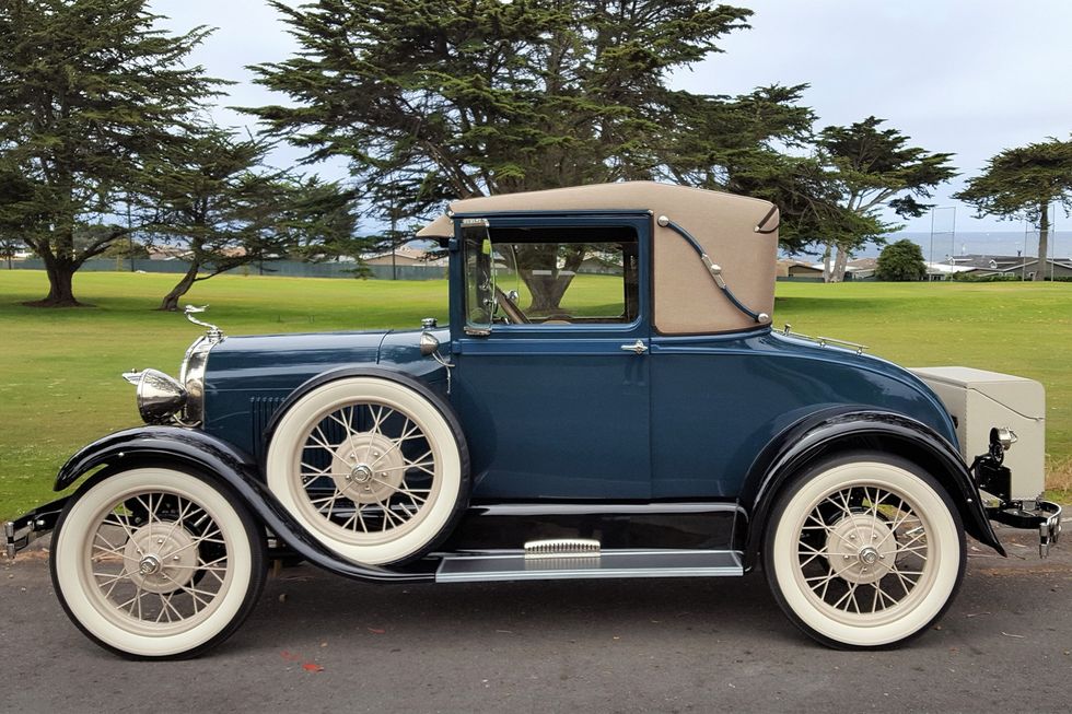 Check Out the Original Invoice on This 1928 Ford Model A