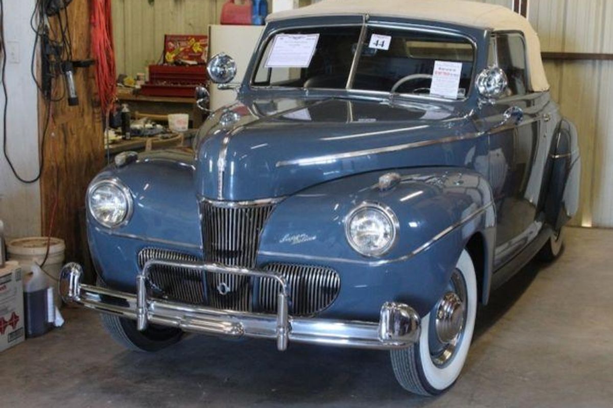 Hemmings Find of the Day - 1941 Ford Super Deluxe convertible