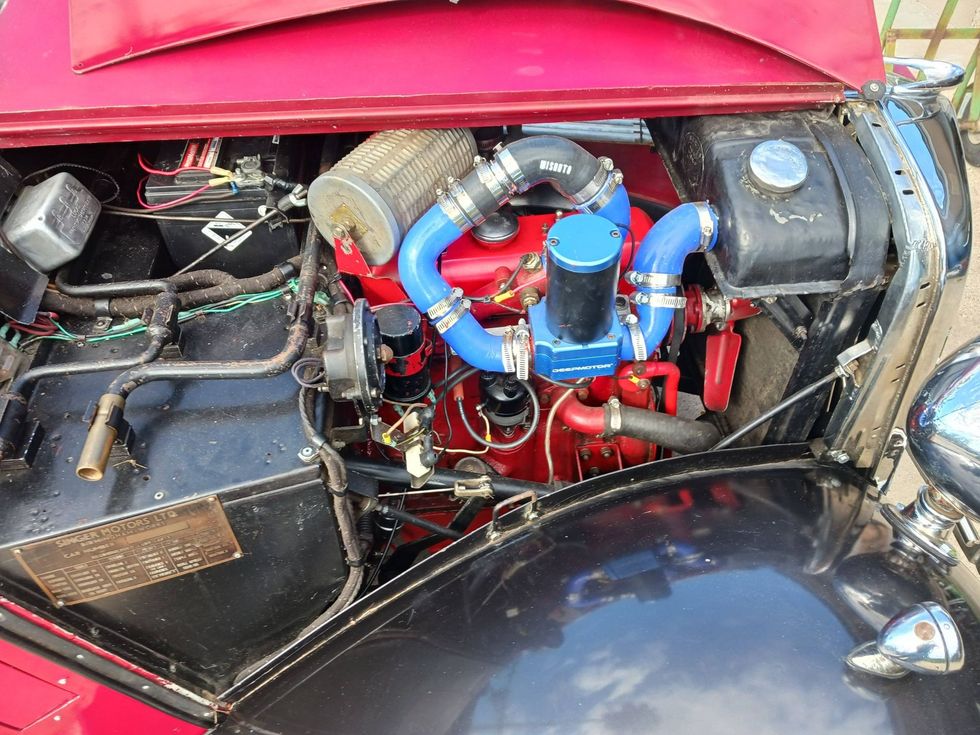 1946 Singer 9 Roadster - Engine