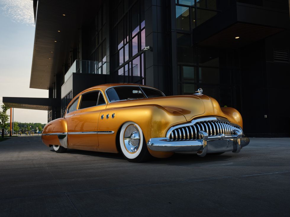 1949 Buick Sedanette, owned by Cody and Erin Walls, built by owner and Traditional Metalcraft
