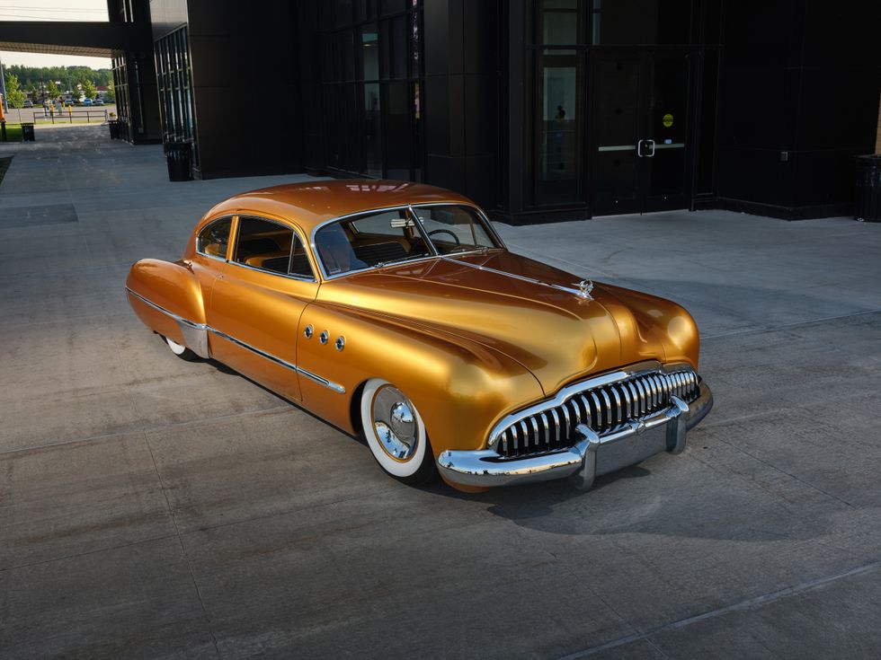 1949 Buick Sedanette, owned by Cody and Erin Walls, built by owner and Traditional Metalcraft