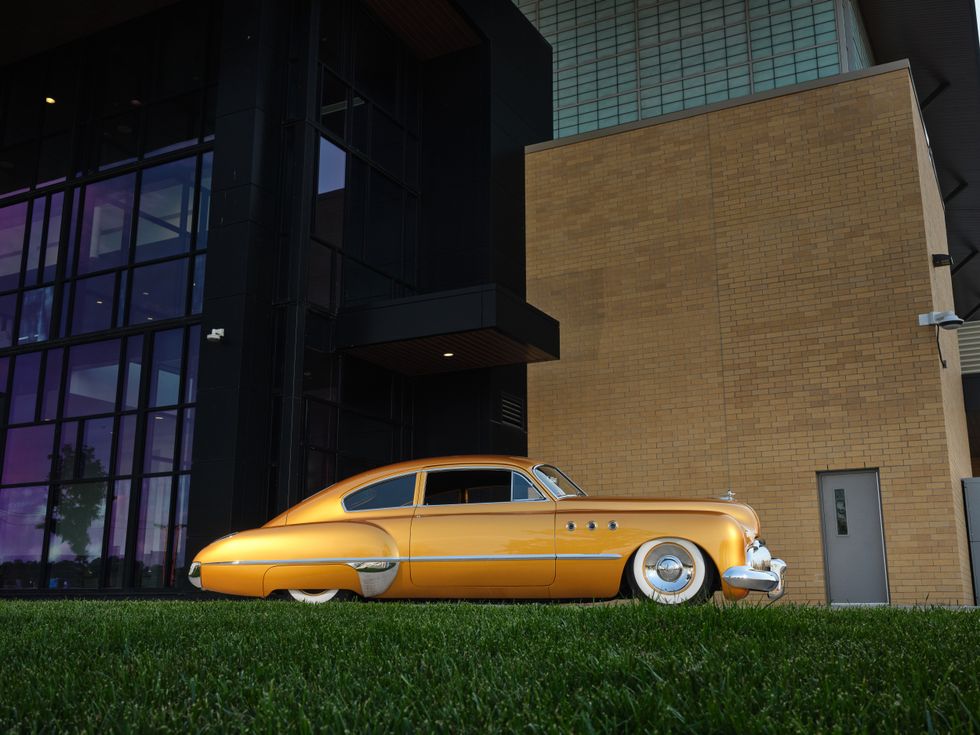 1949 Buick Sedanette, owned by Cody and Erin Walls, built by owner and Traditional Metalcraft