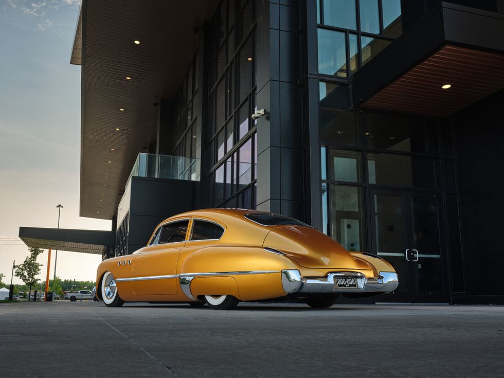 1949 Buick Sedanette, owned by Cody and Erin Walls, built by owner and Traditional Metalcraft