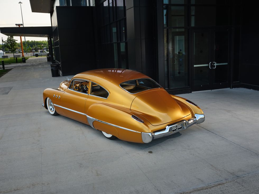 1949 Buick Sedanette, owned by Cody and Erin Walls, built by owner and Traditional Metalcraft