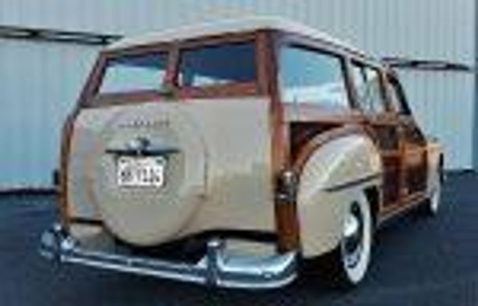 1950 Plymouth Special De Luxe station wagon