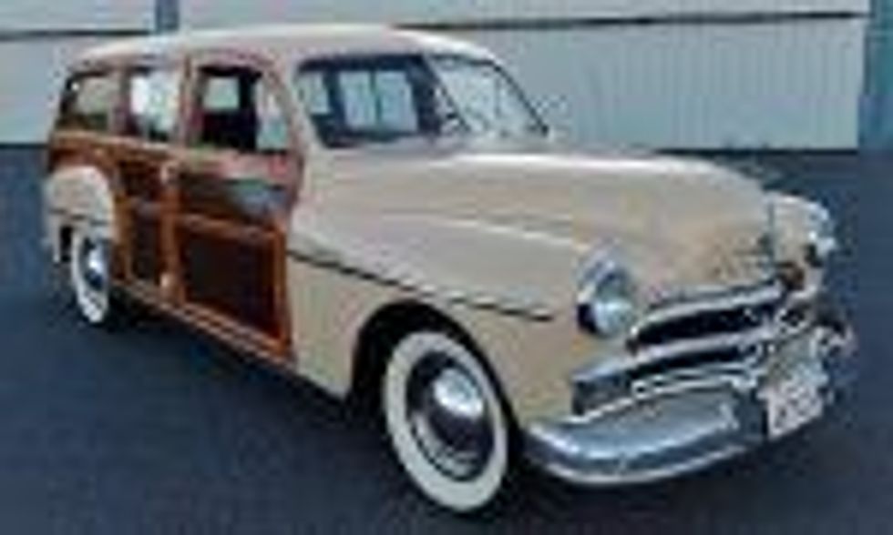 1950 Plymouth Special De Luxe station wagon