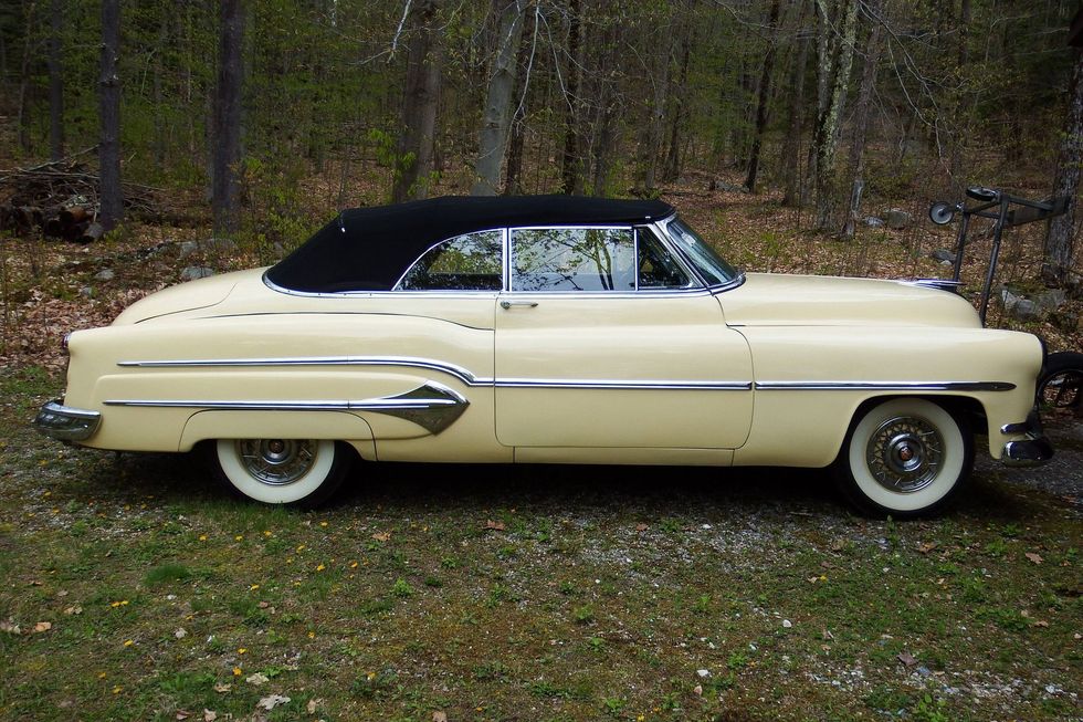 1951 Oldsmobile 98 Deluxe Convertible Coupe side