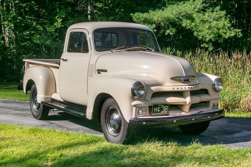 1954 Chevrolet 3100 front quarter