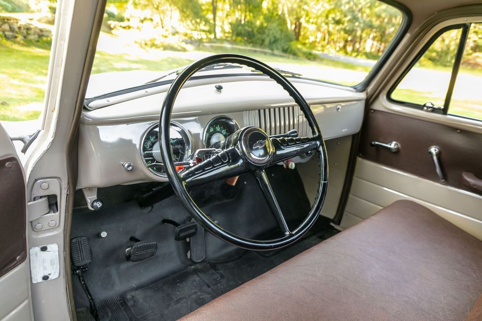 1954 Chevrolet 3100 interior
