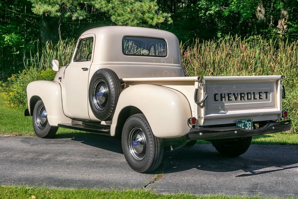 1954 Chevrolet 3100 rear quarter
