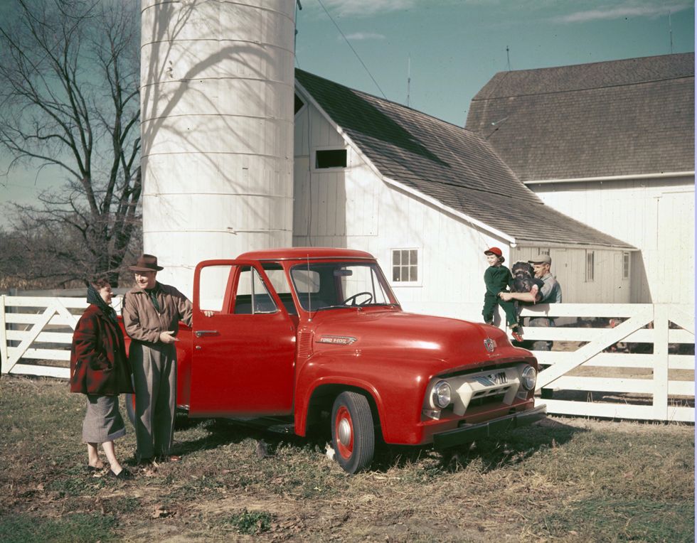 1954 Ford F-100.